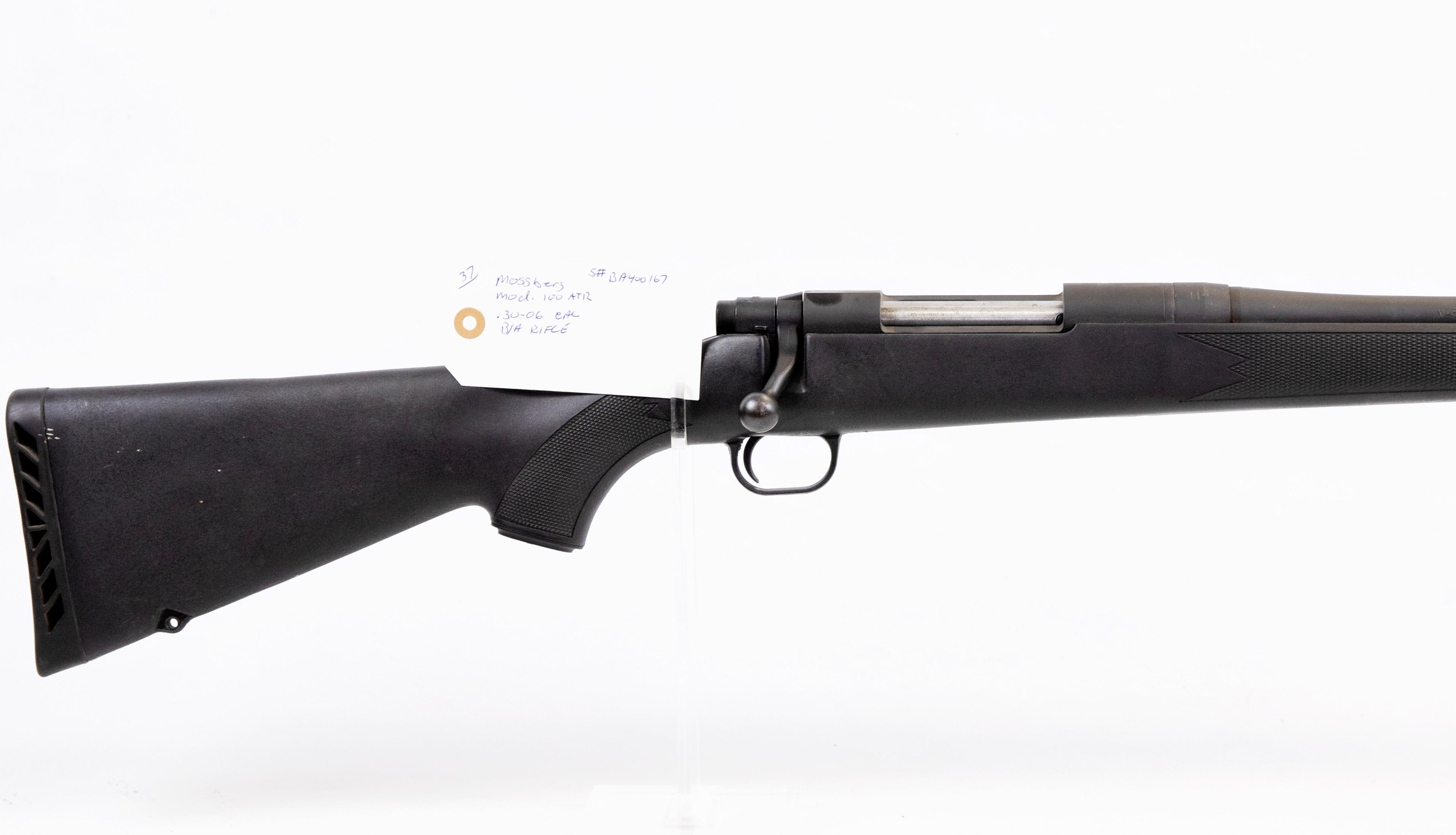 Mossberg mod 100 ATR .30-06 cal B/A rifle ser# BA400167