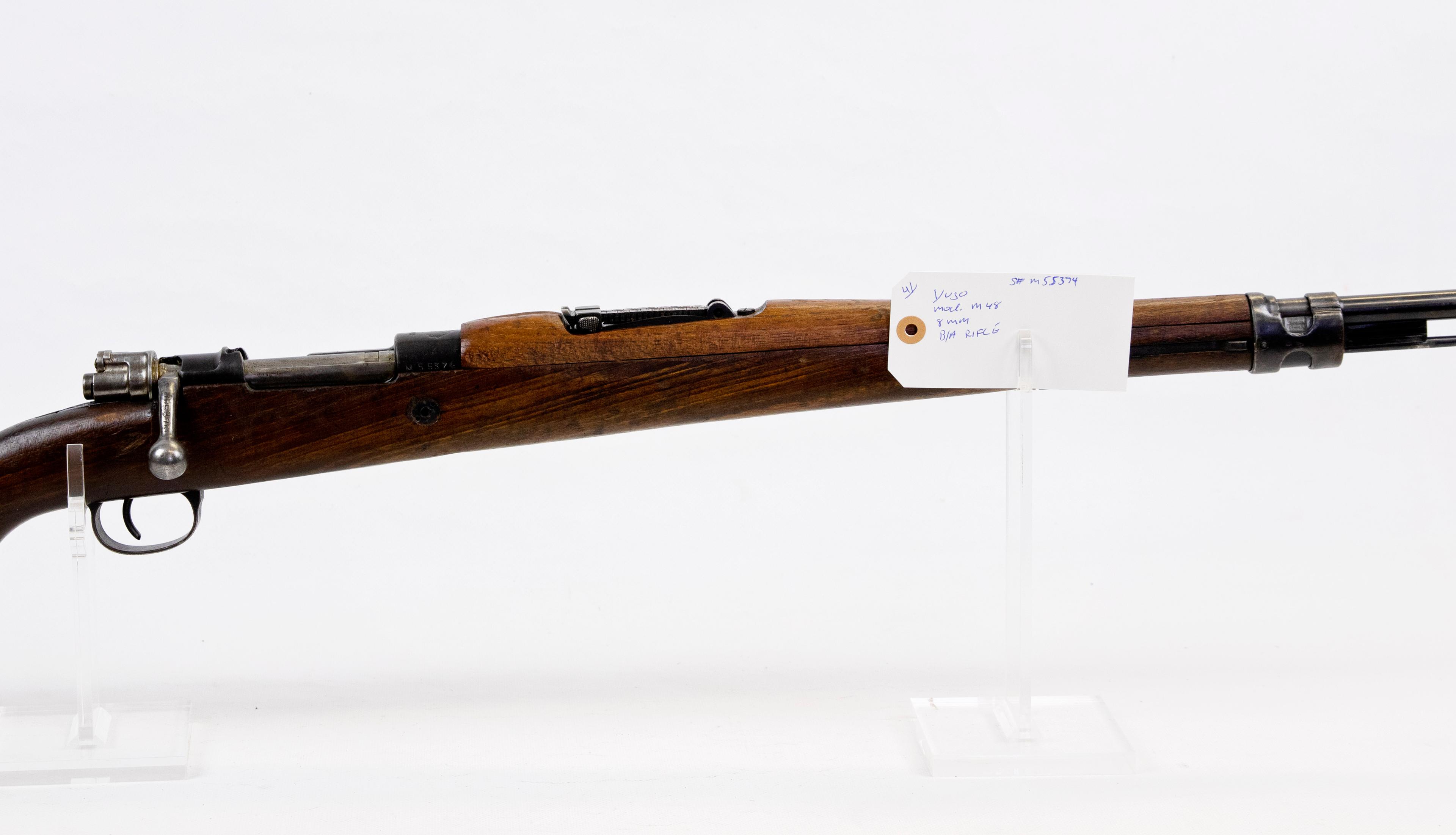 Yugo mod M48 8mm B/A rifle ser# M55374