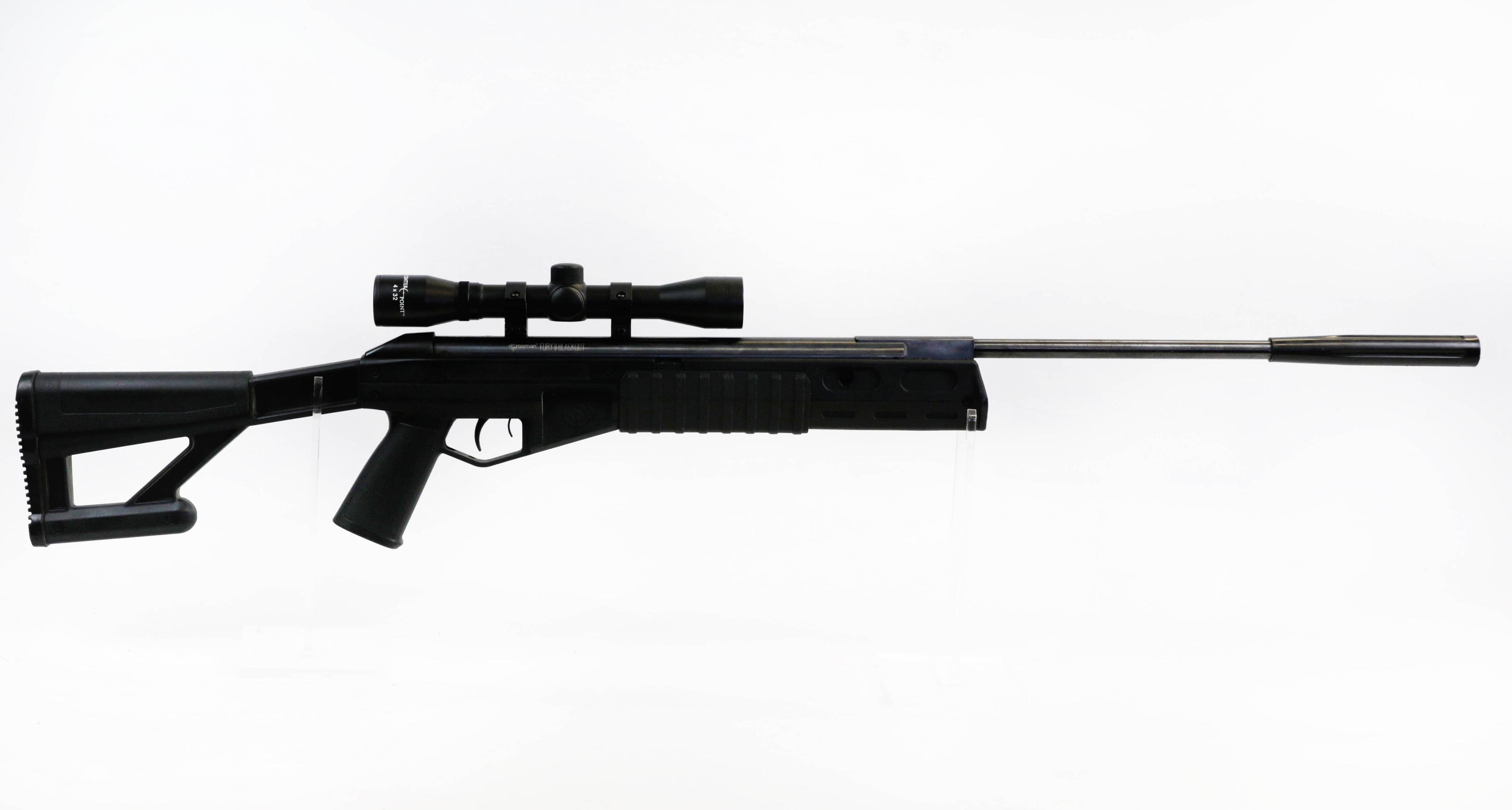Crosman Fury II Blackout .177 cal pellet gun Model 30150 w/Center point 4x32 scope ser# 913X0773