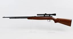 Remington mod 550-1 .22 S-L-LR semi auto rifle w/Weaver D-4 scope ser# N/A