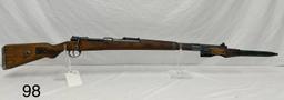 German Mauser 8mm Mauser cal bolt action rifle