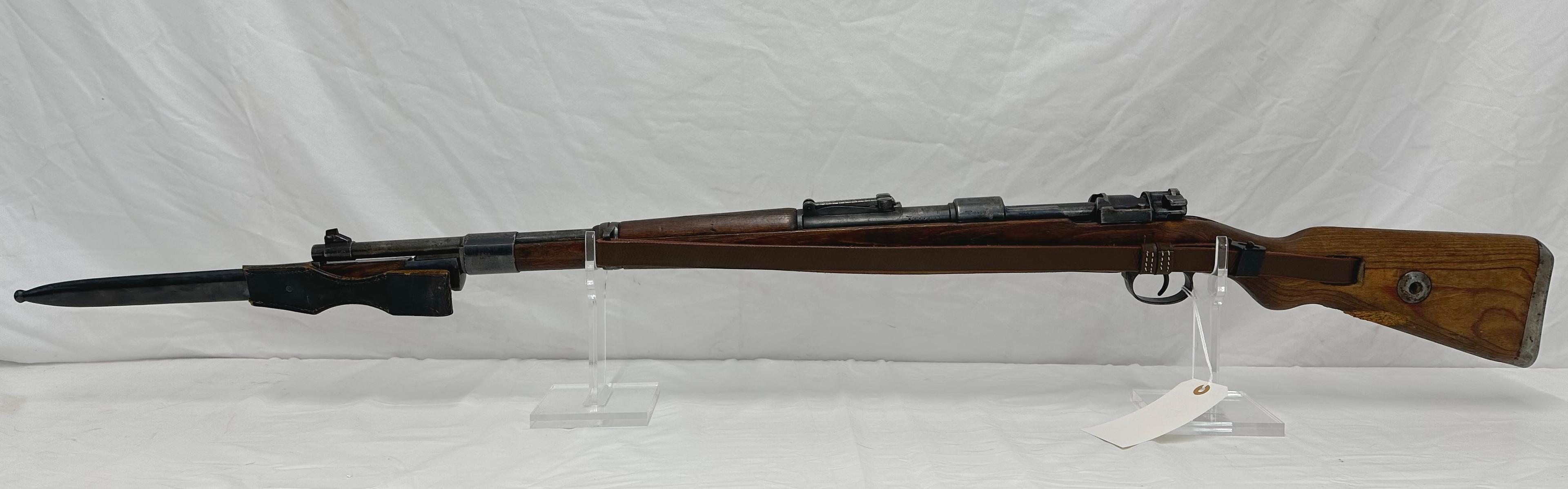 German Mauser 8mm Mauser cal bolt action rifle
