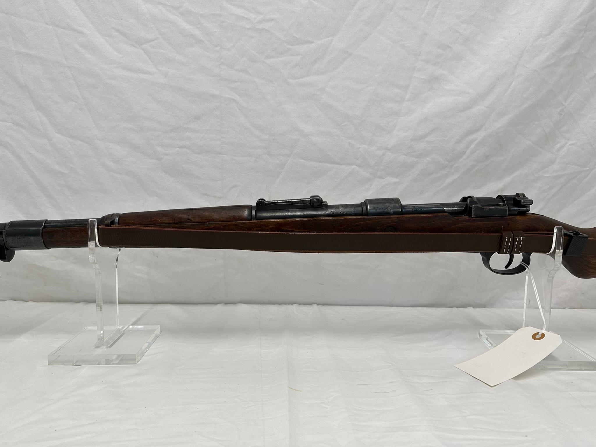German Mauser 8mm Mauser cal bolt action rifle