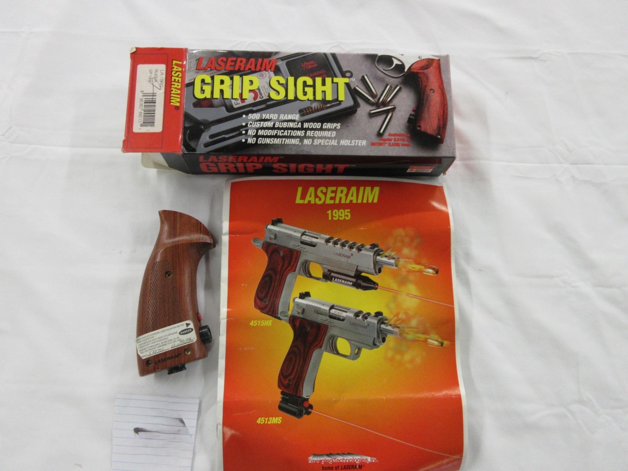 LaserAim grip sight