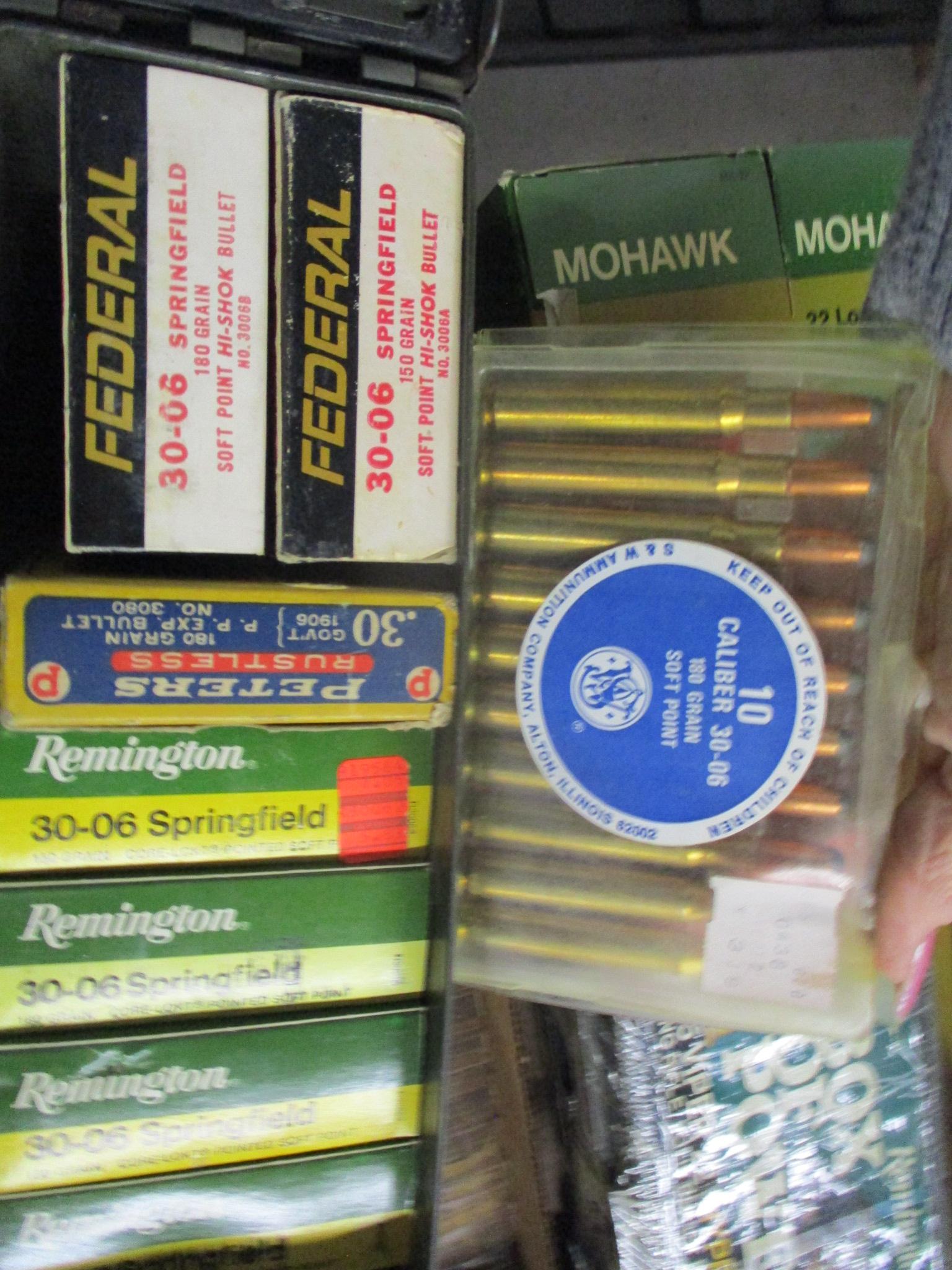 Assorted 30-06 ammo