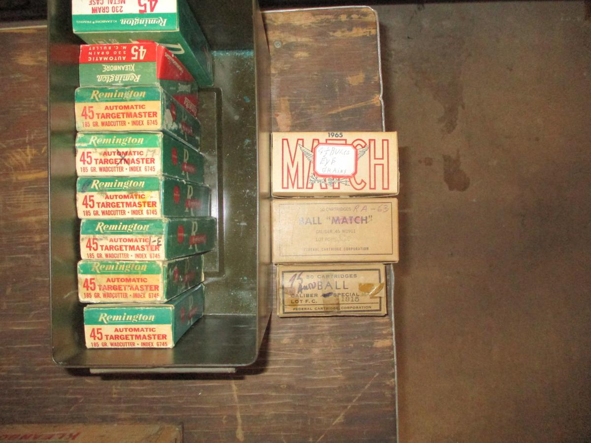 Ammo can of Assorted .45 Auto Ammo