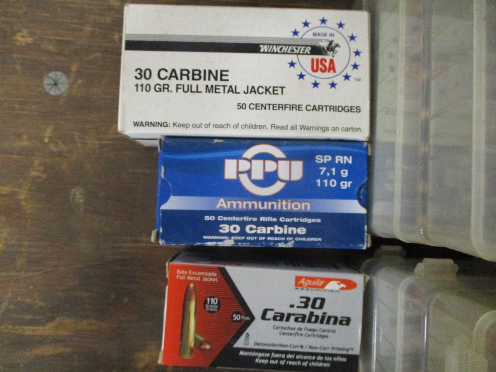 541 rds. repackaged 30 carbine plus