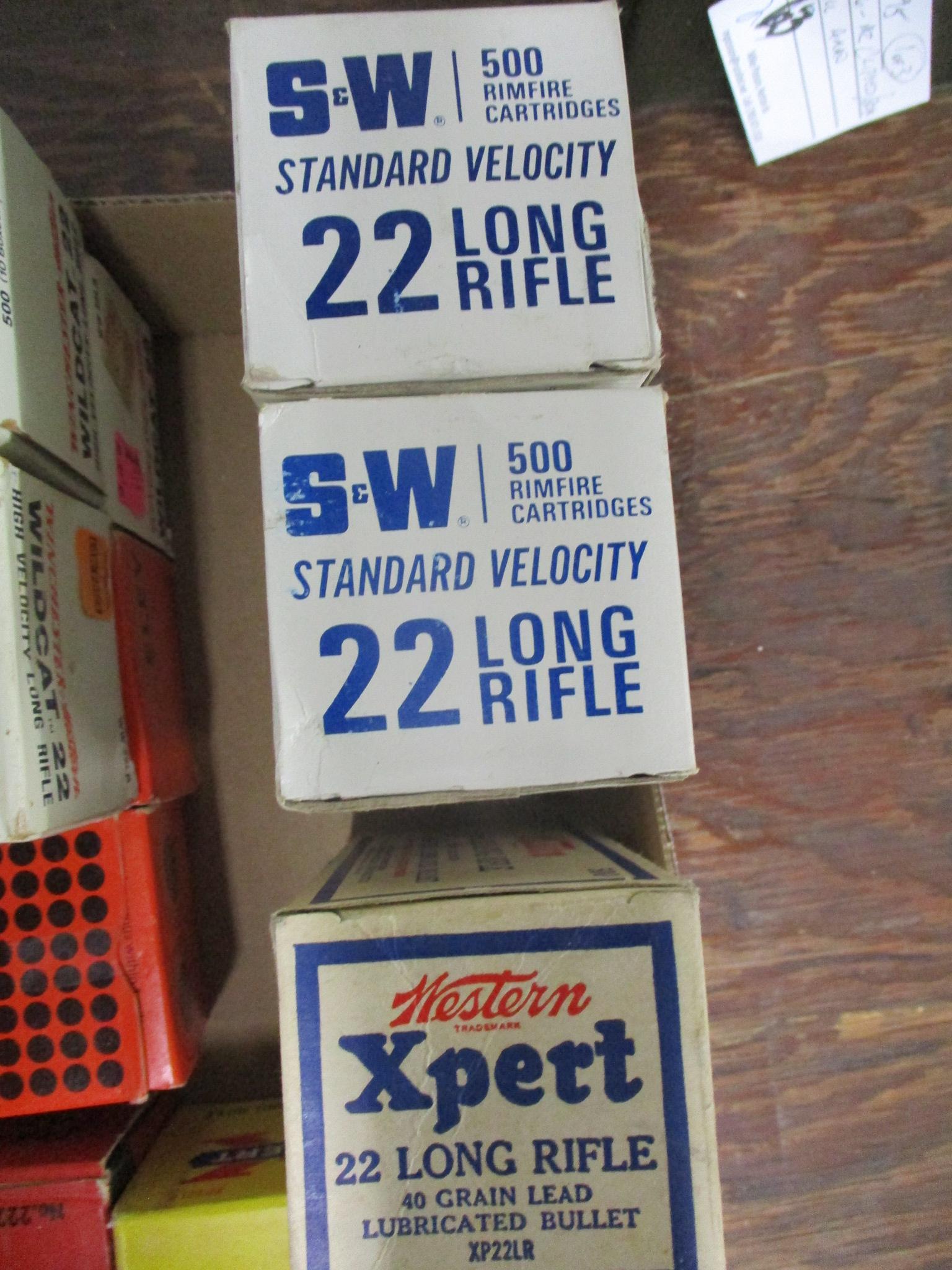 Assorted Vintage 22 LR Ammo