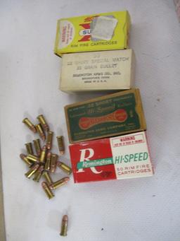 Approx 1500 rds assorted 22 Short caliber in ammo can