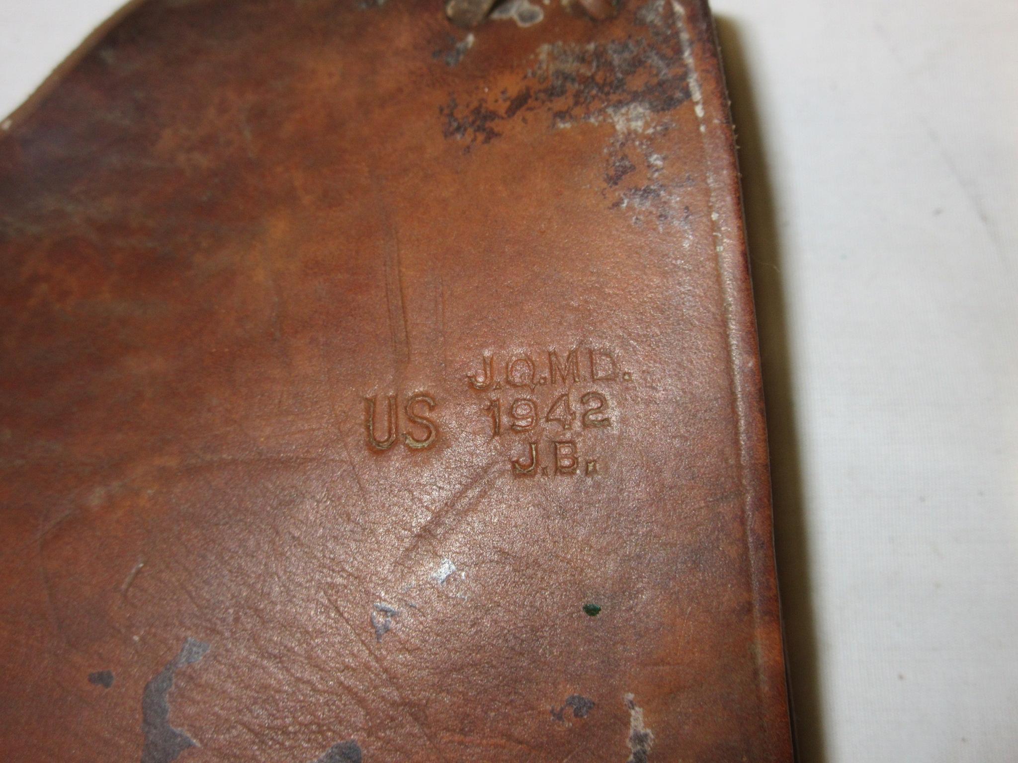 World War 2 Era pommel saddle bag