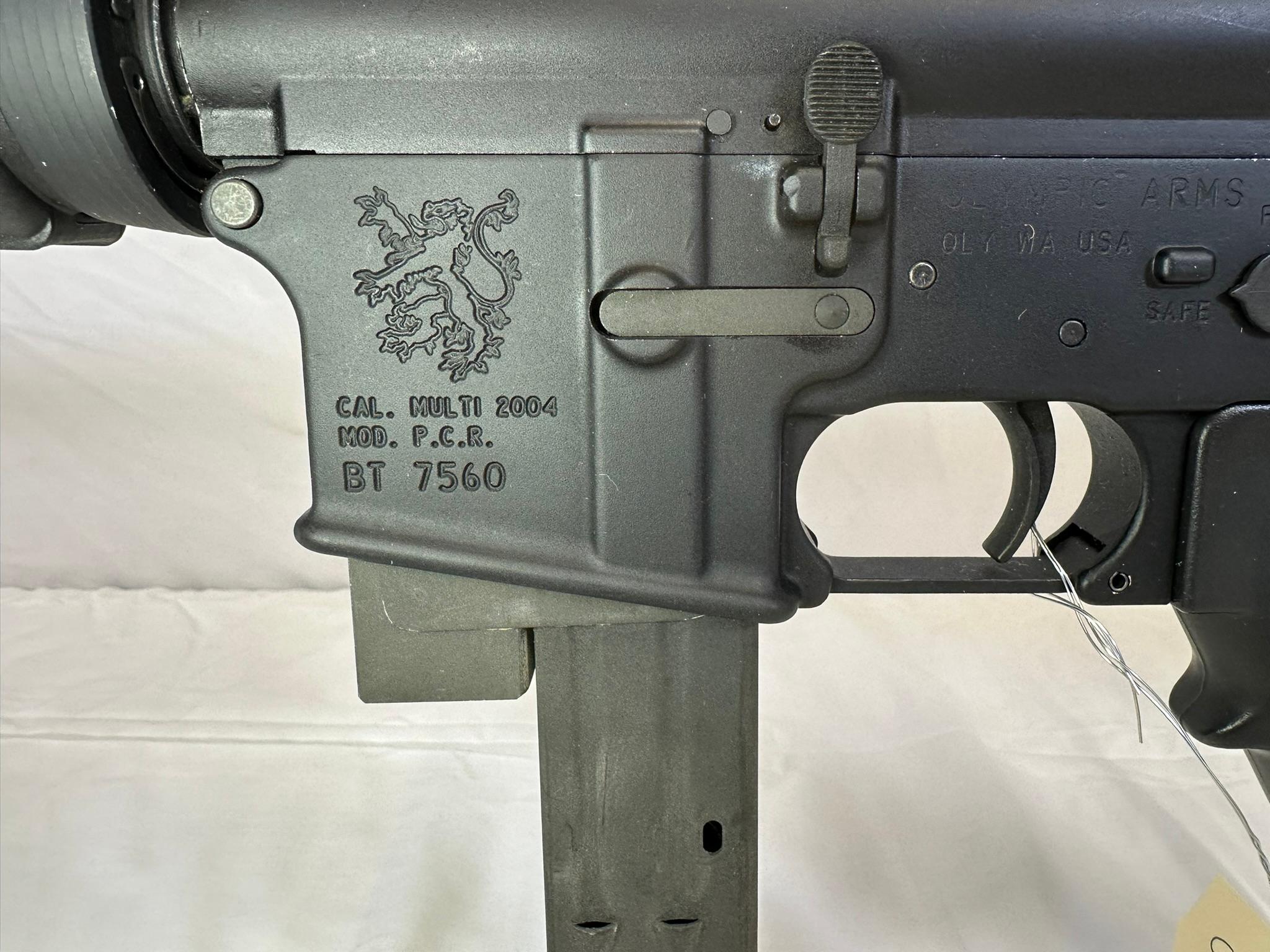 Olympic Arms mod PCR multi-cal semi-auto rifle