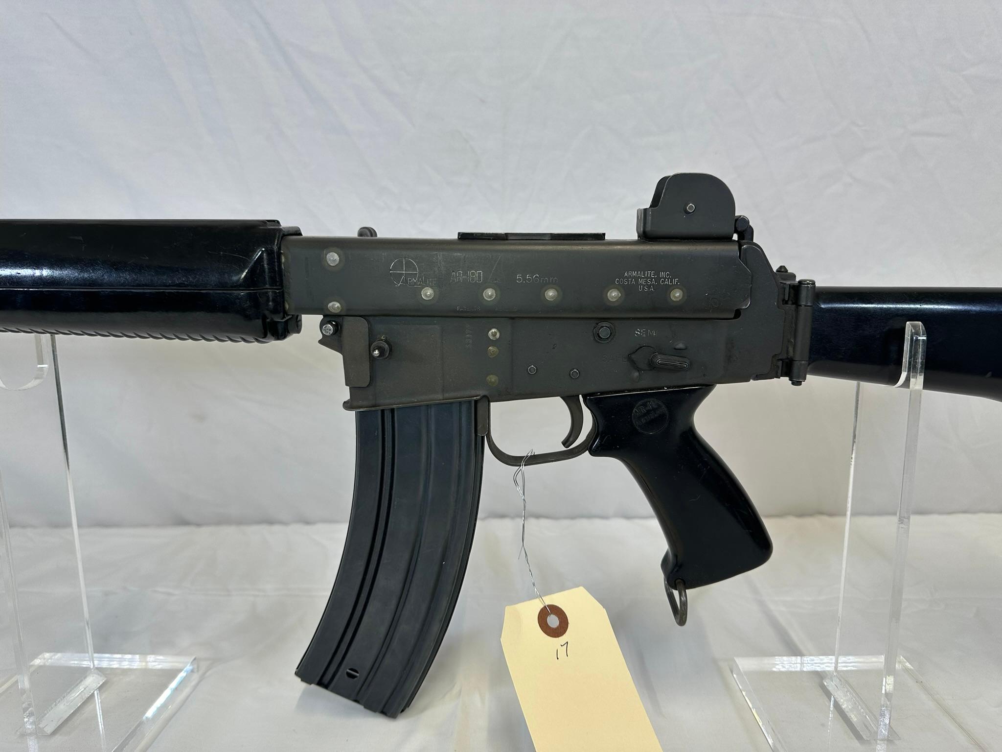 Costa Mesa California AR-180 5.56mm cal semi-auto rifle