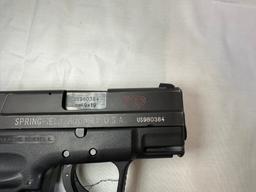 Springfield Armory XD9 9x19 cal semi-auto pistol