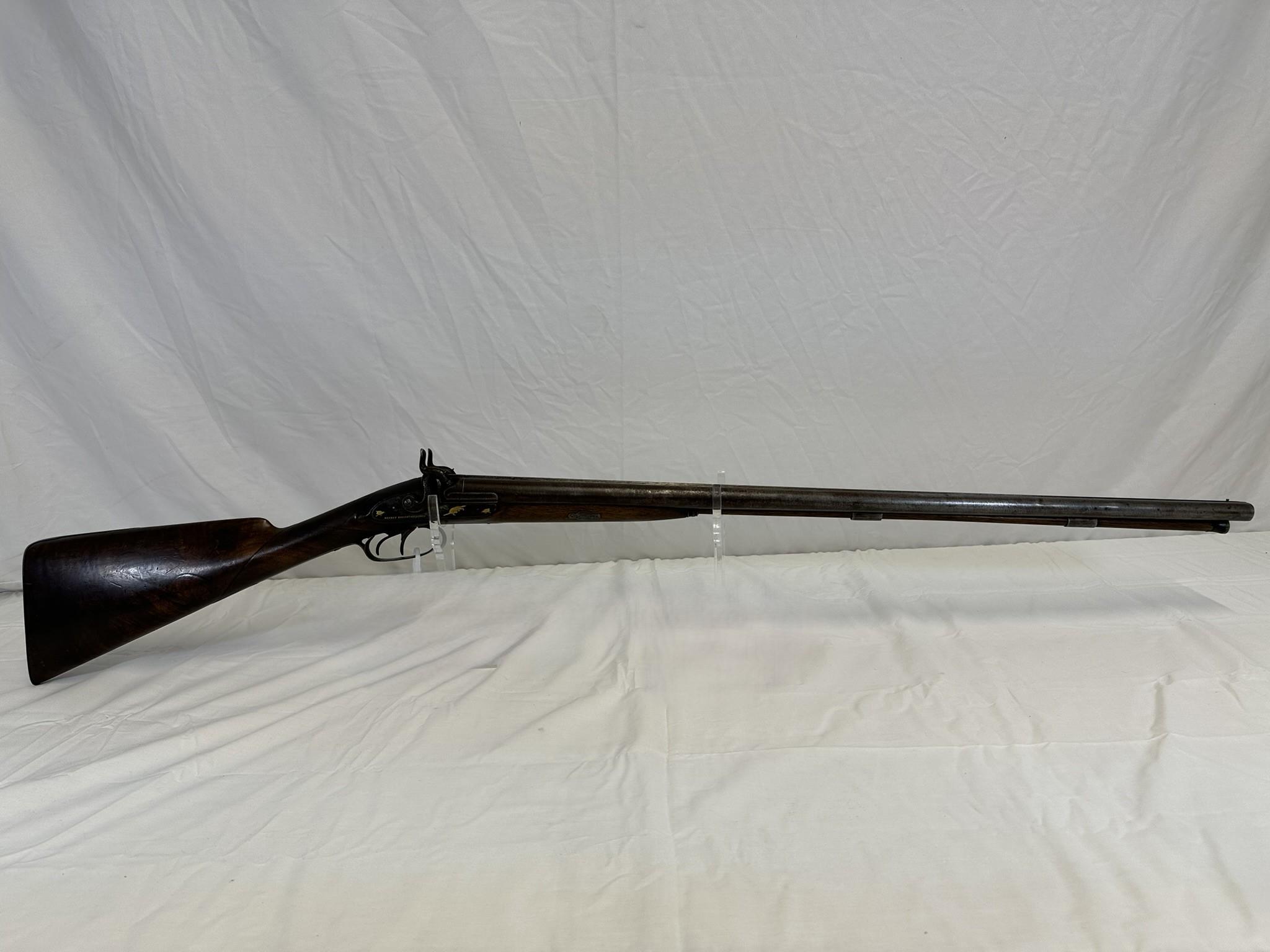 Renkin Bros. Liege 16 ga pecussion shotgun