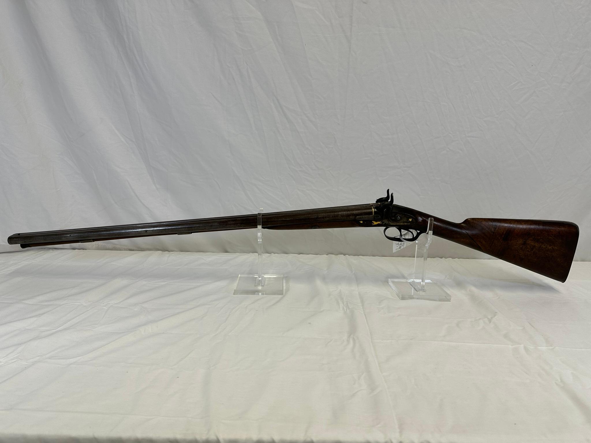 Renkin Bros. Liege 16 ga pecussion shotgun