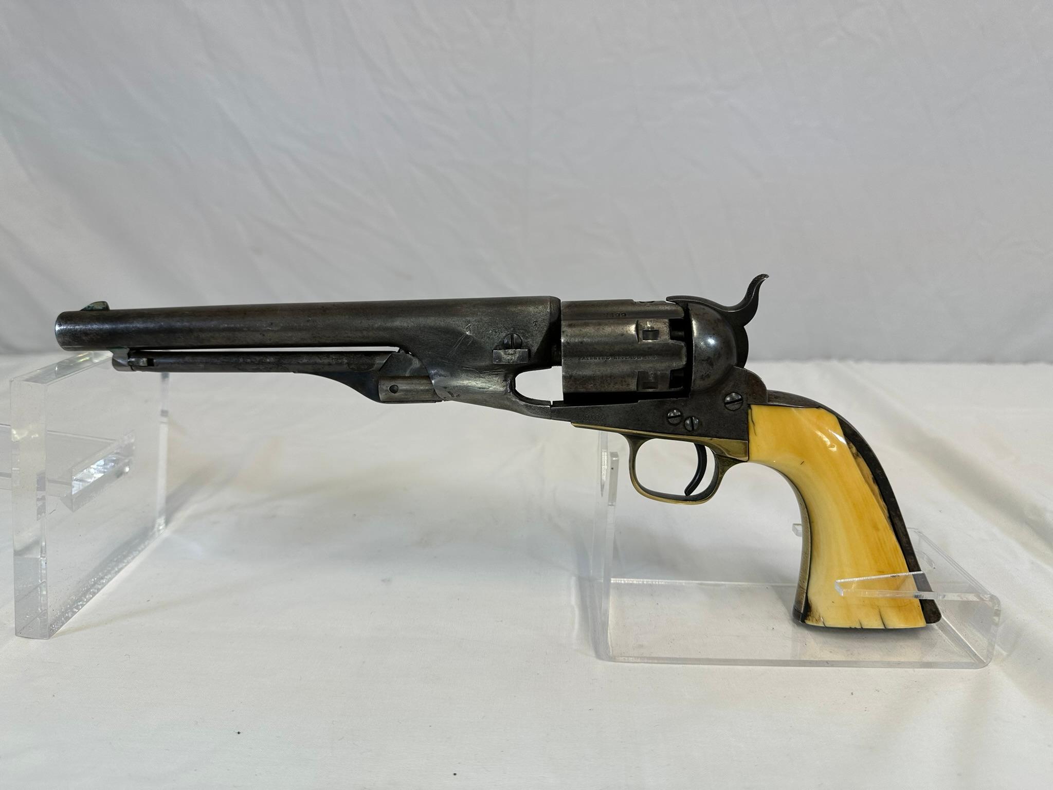 1860 fluted Colt  44 cal Army revolver