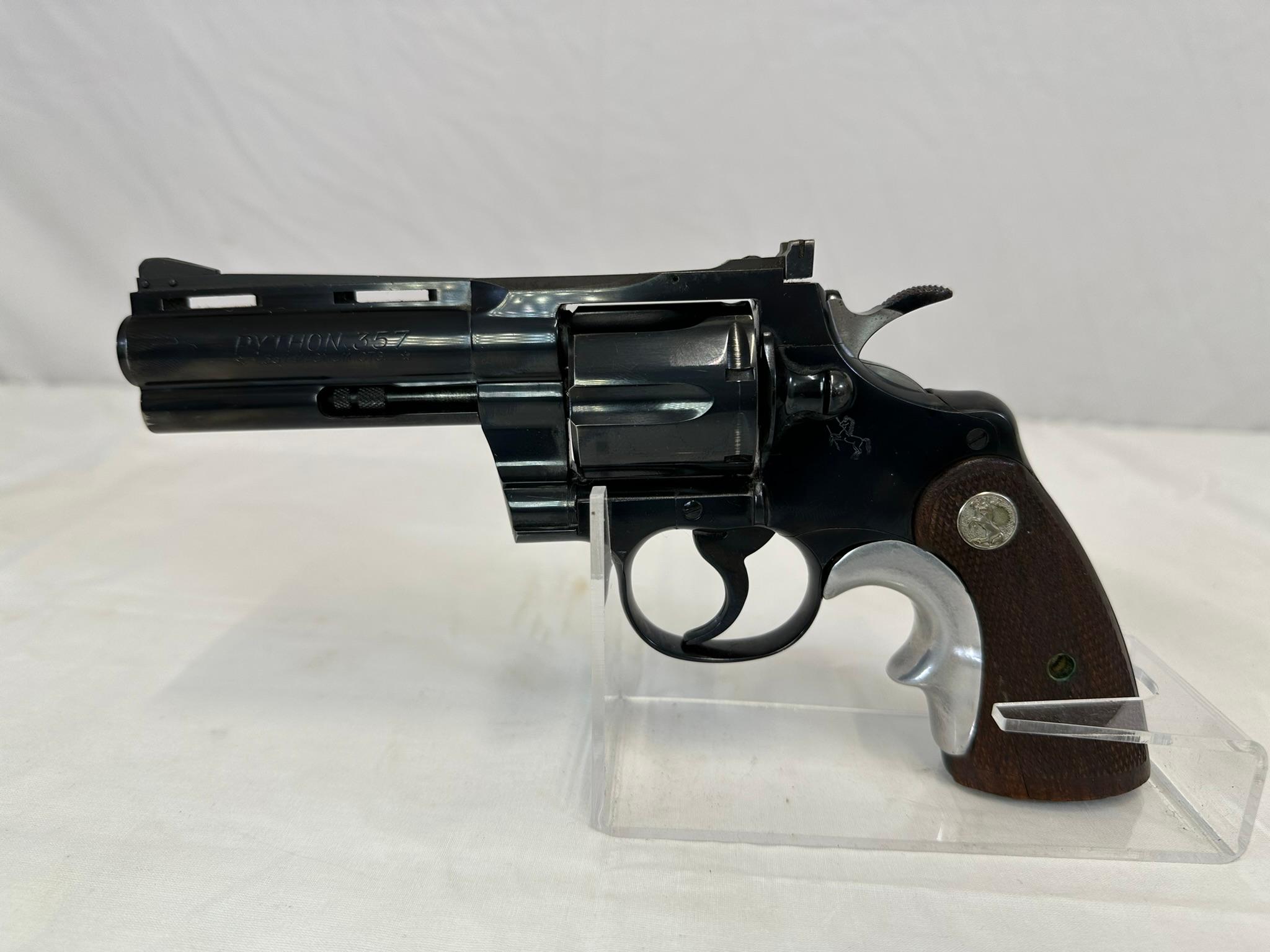 Colt Python 357 cal revolver