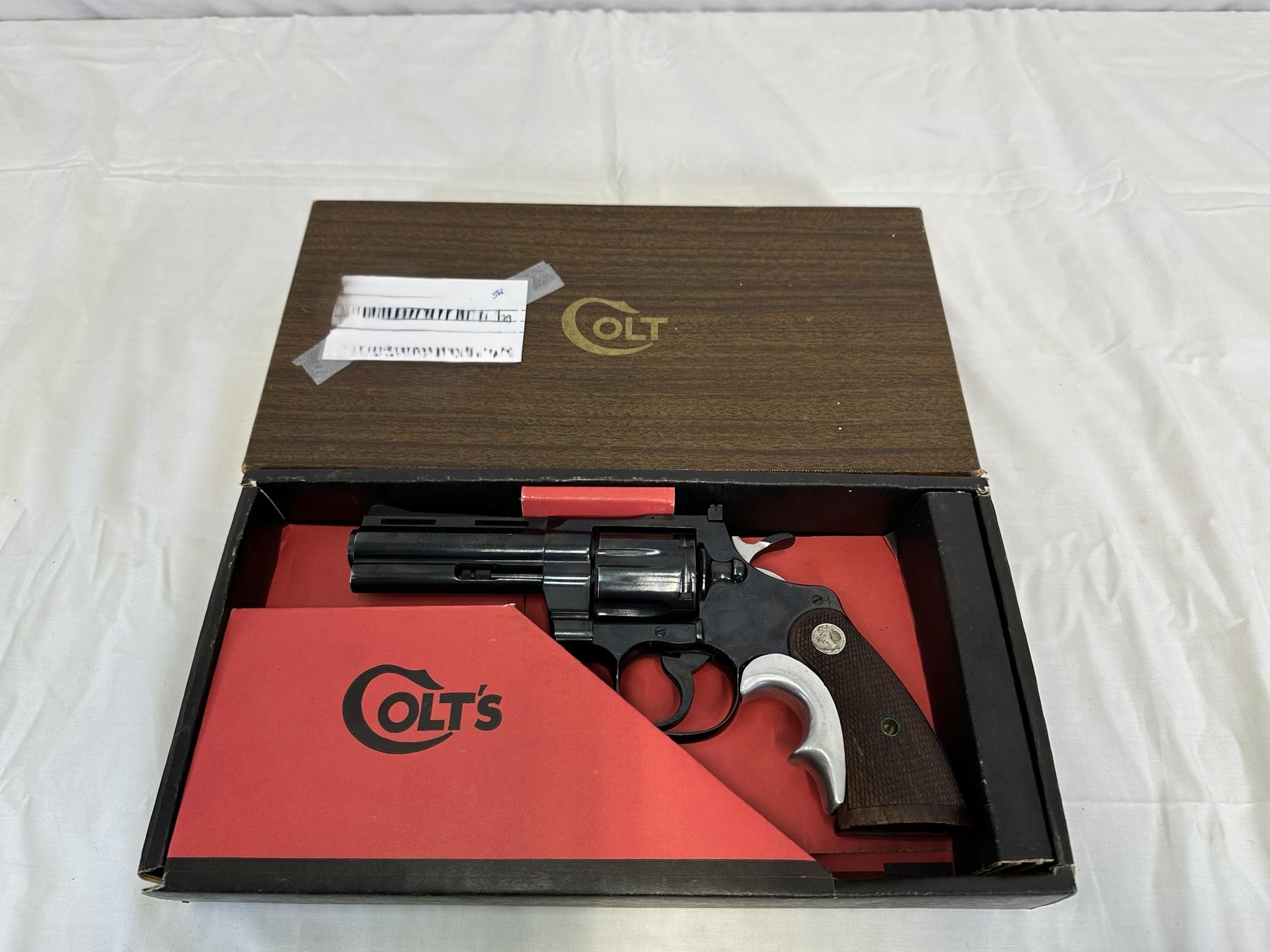 Colt Python 357 cal revolver