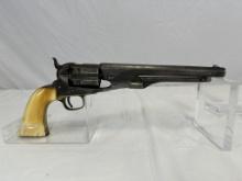 1860 fluted Colt  44 cal Army revolver