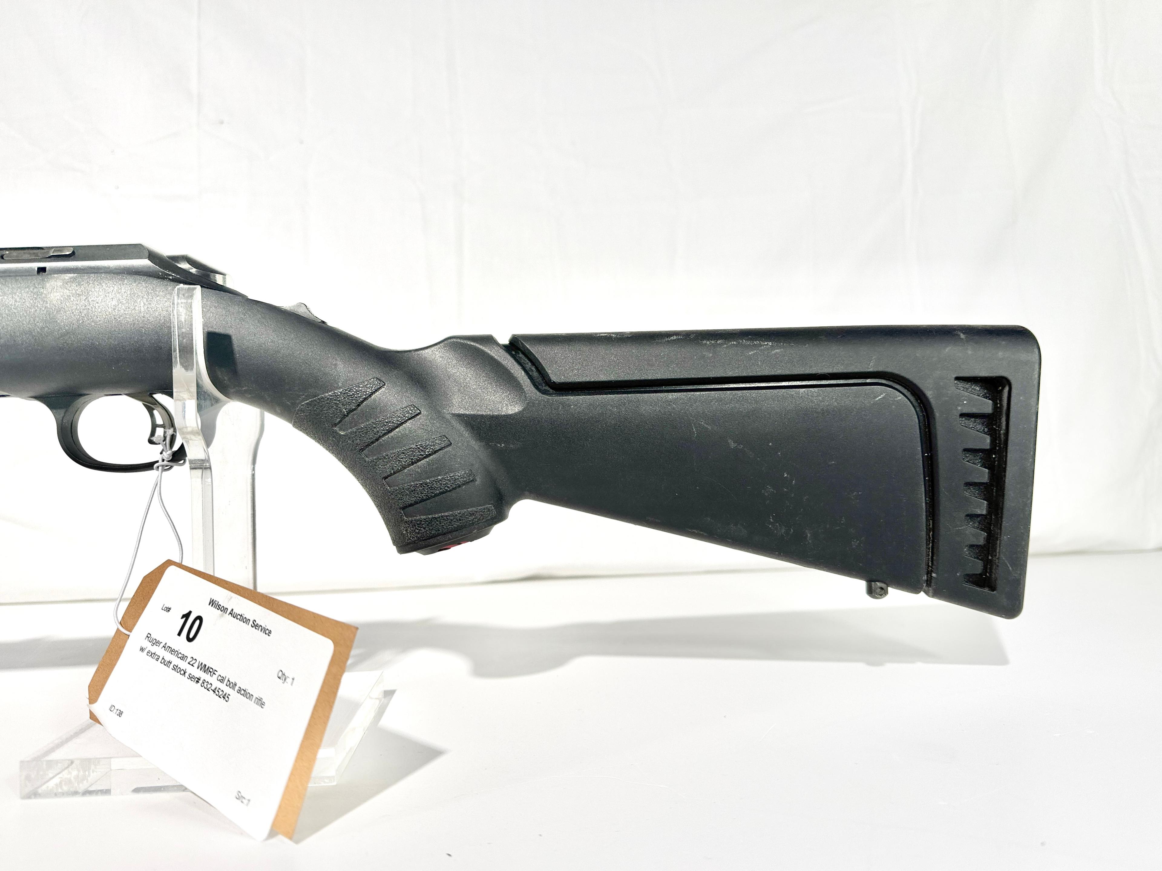 Ruger American 22 WMRF cal bolt action rifle