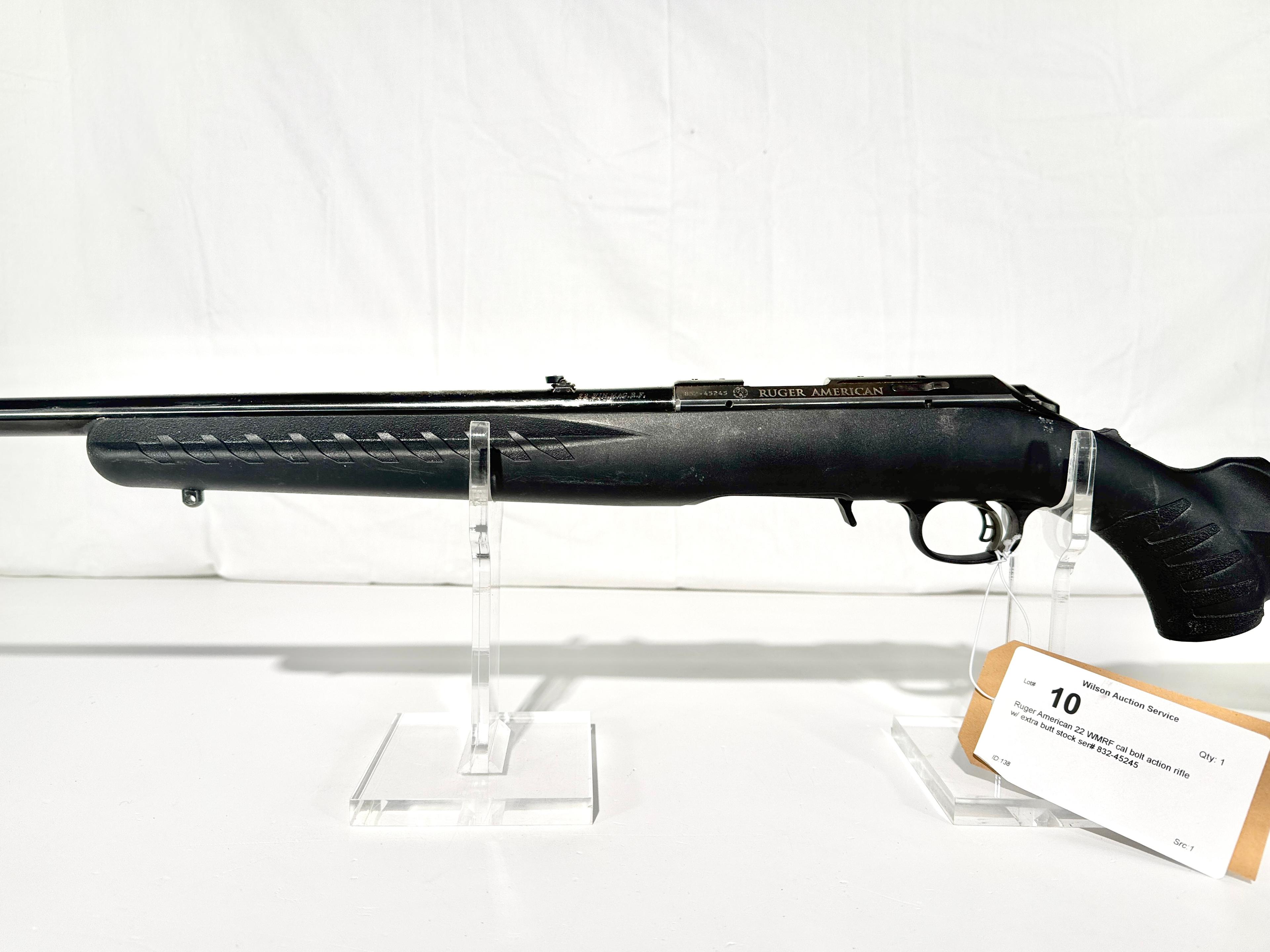 Ruger American 22 WMRF cal bolt action rifle