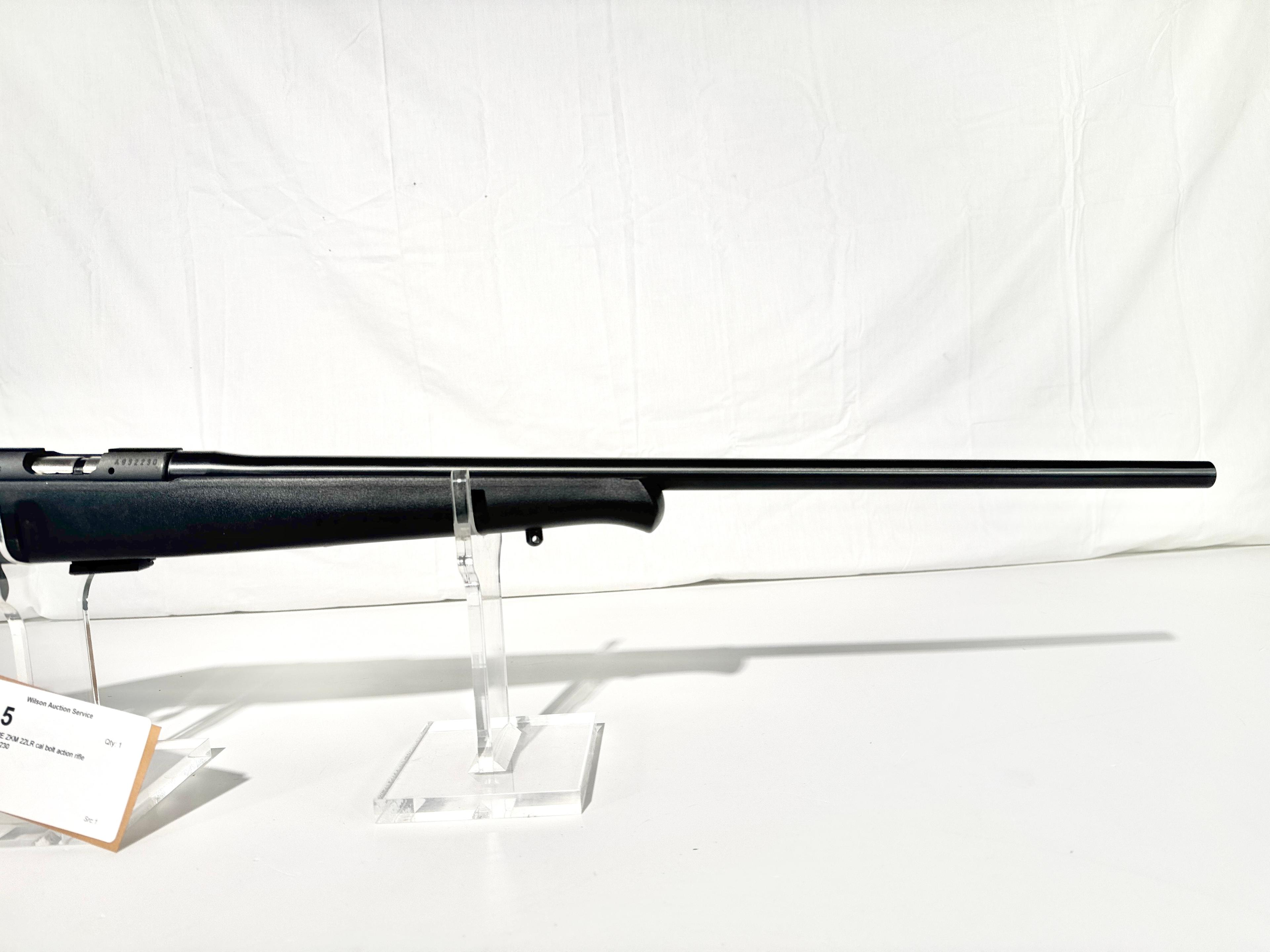 CZ 452-2E ZKM 22LR cal bolt action rifle