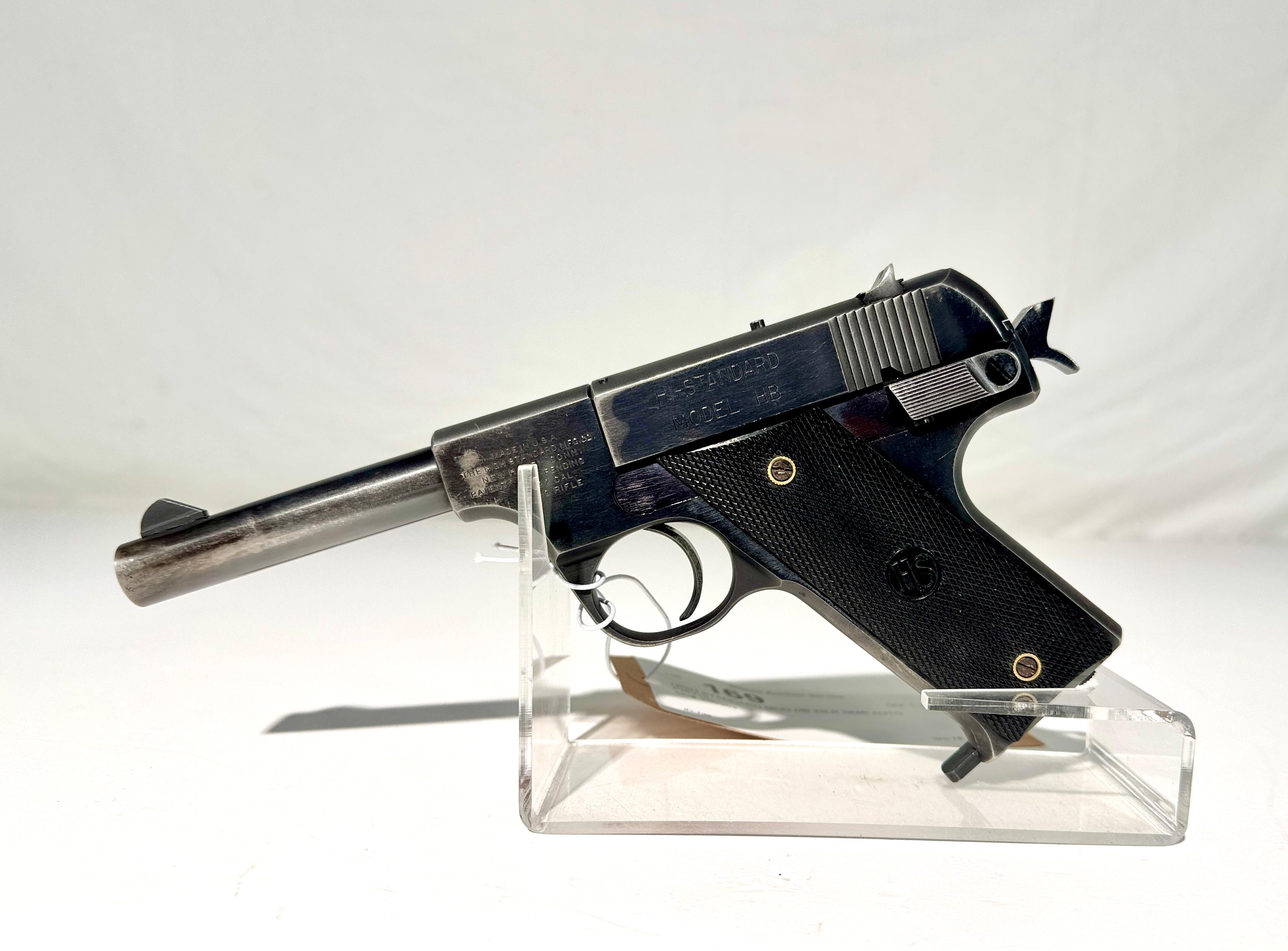 HIGH STANDARD MOD HB 22LR SEMI AUTO PISTOL