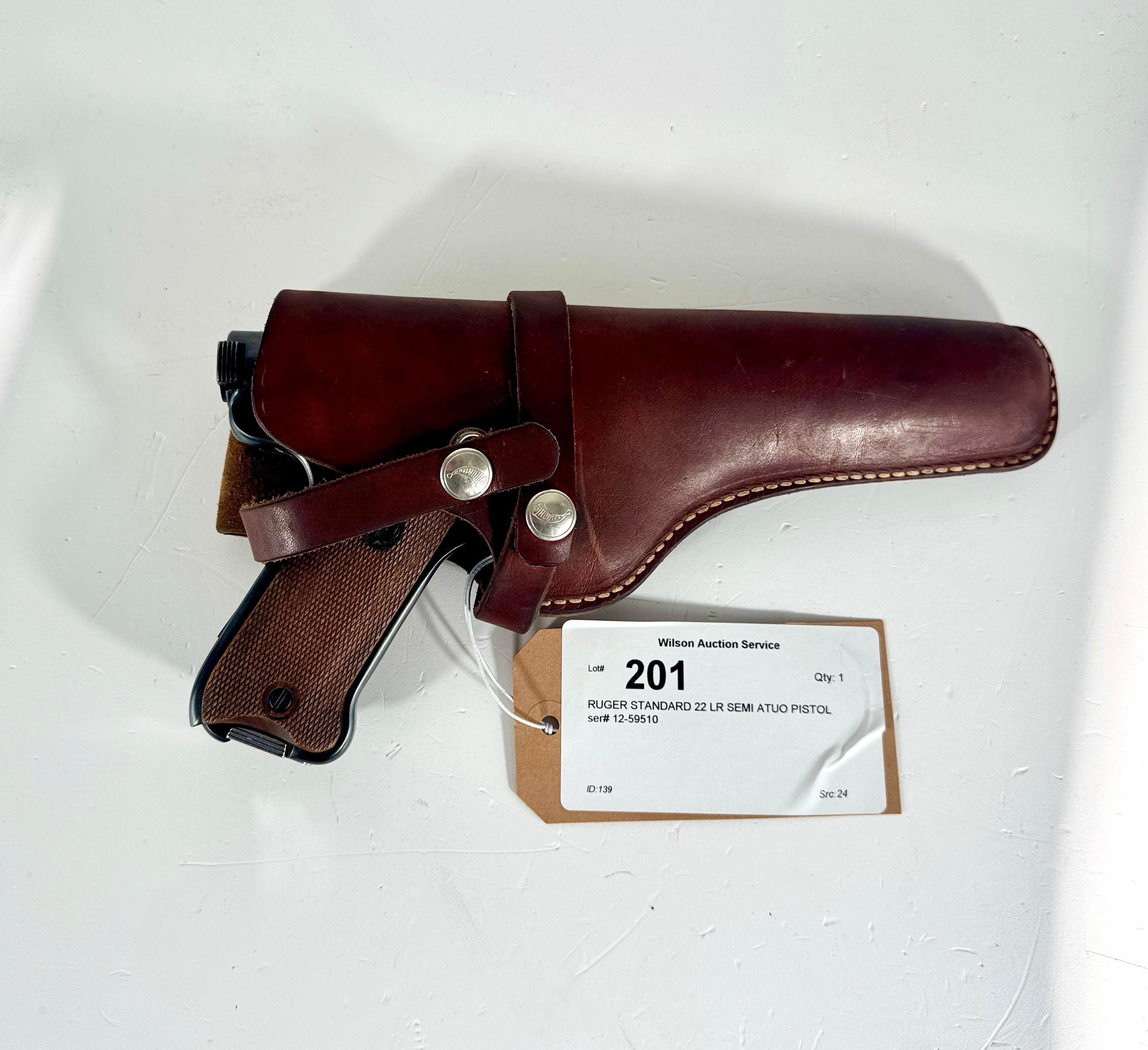 RUGER STANDARD 22 LR SEMI ATUO PISTOL