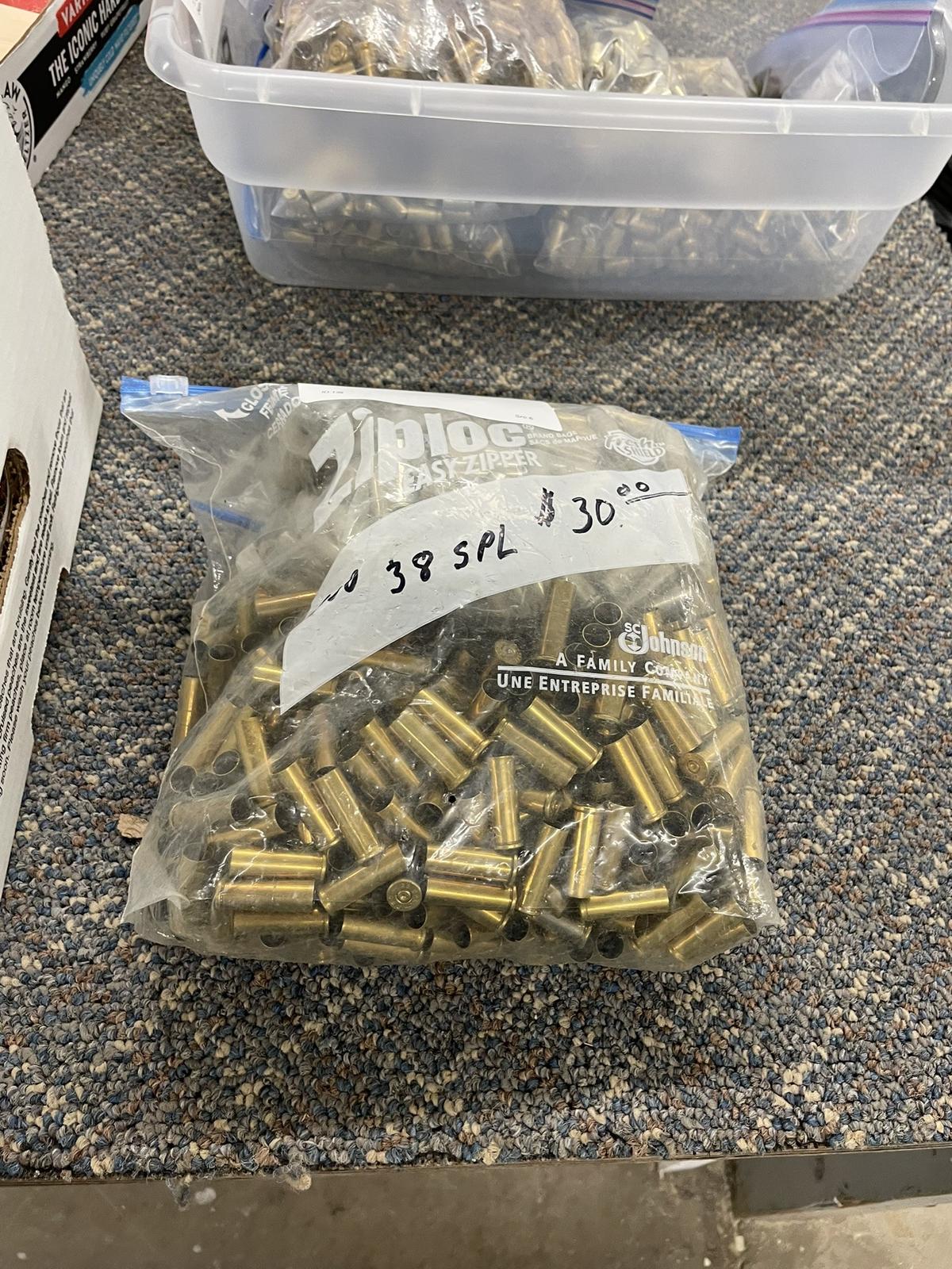 800+ MIXED 38 SPL BRASS