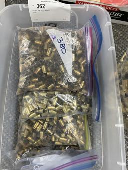 17 LBS .380 AUTO BRASS