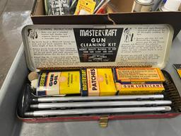 ASSORTED GUN CLEANING SUPPLIES