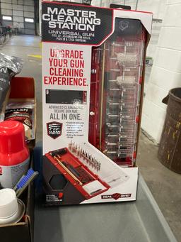 ASSORTED GUN CLEANING SUPPLIES