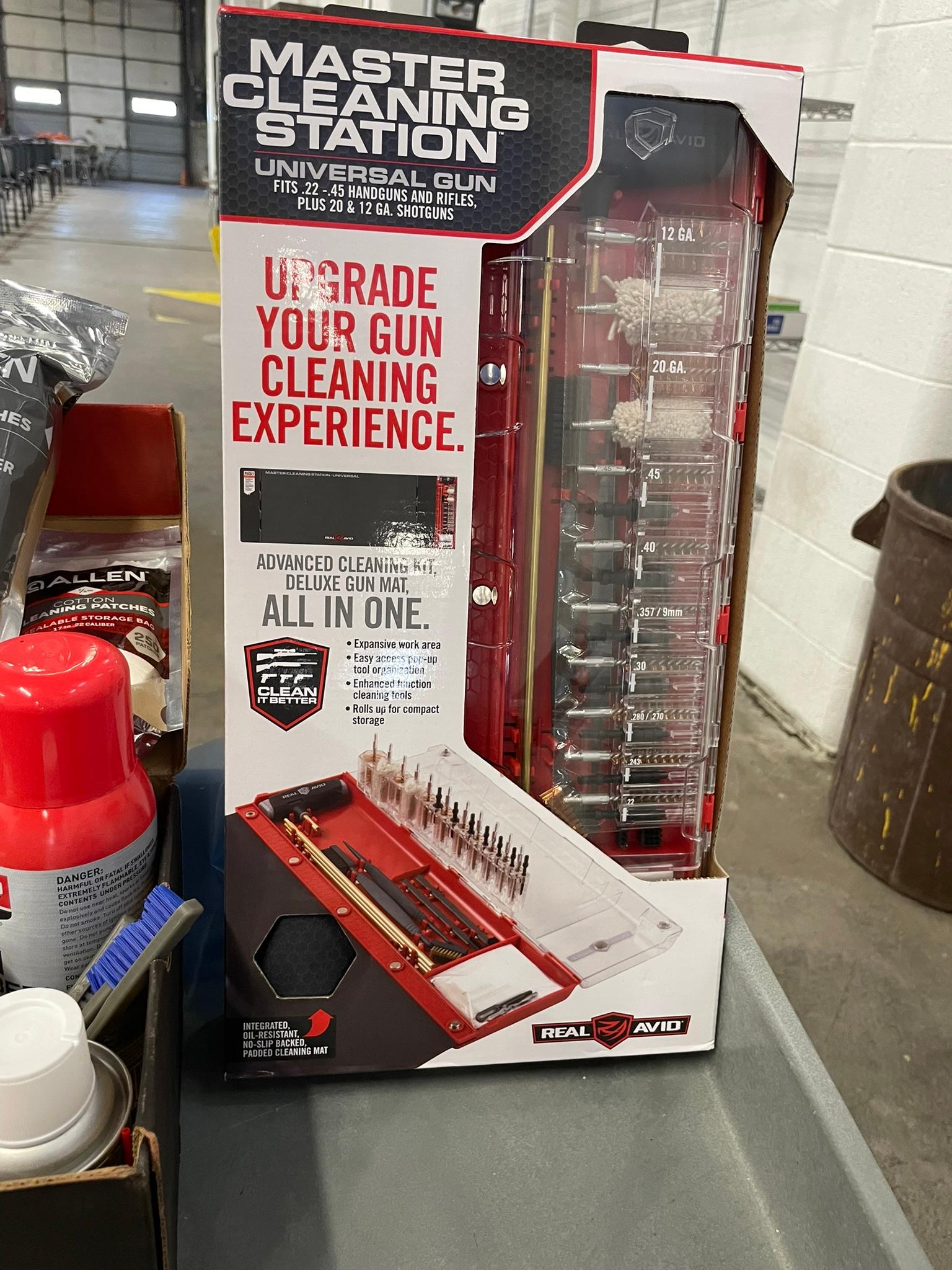 ASSORTED GUN CLEANING SUPPLIES