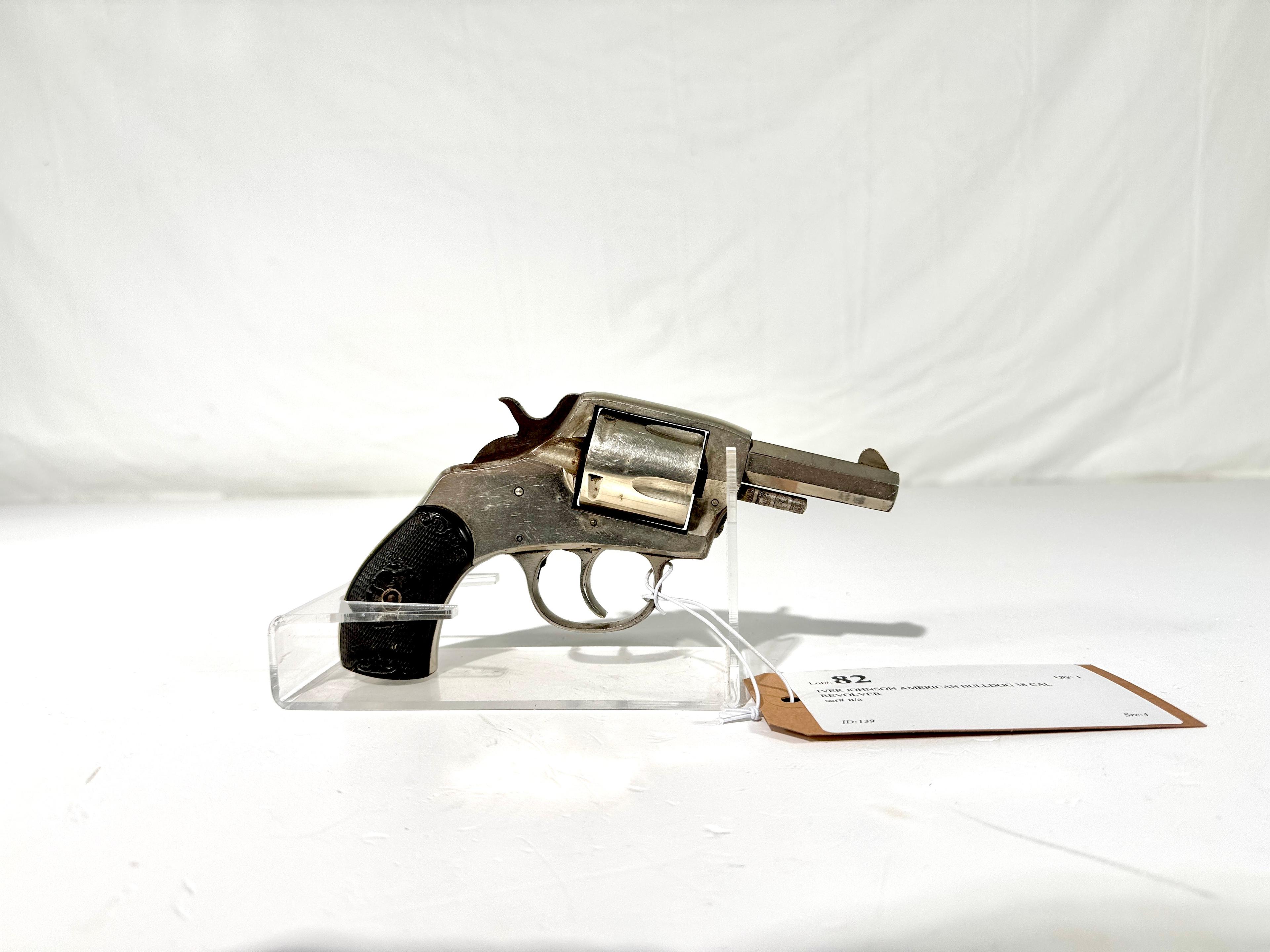 IVER JOHNSON AMERICAN BULLDOG 38 CAL REVOLVER