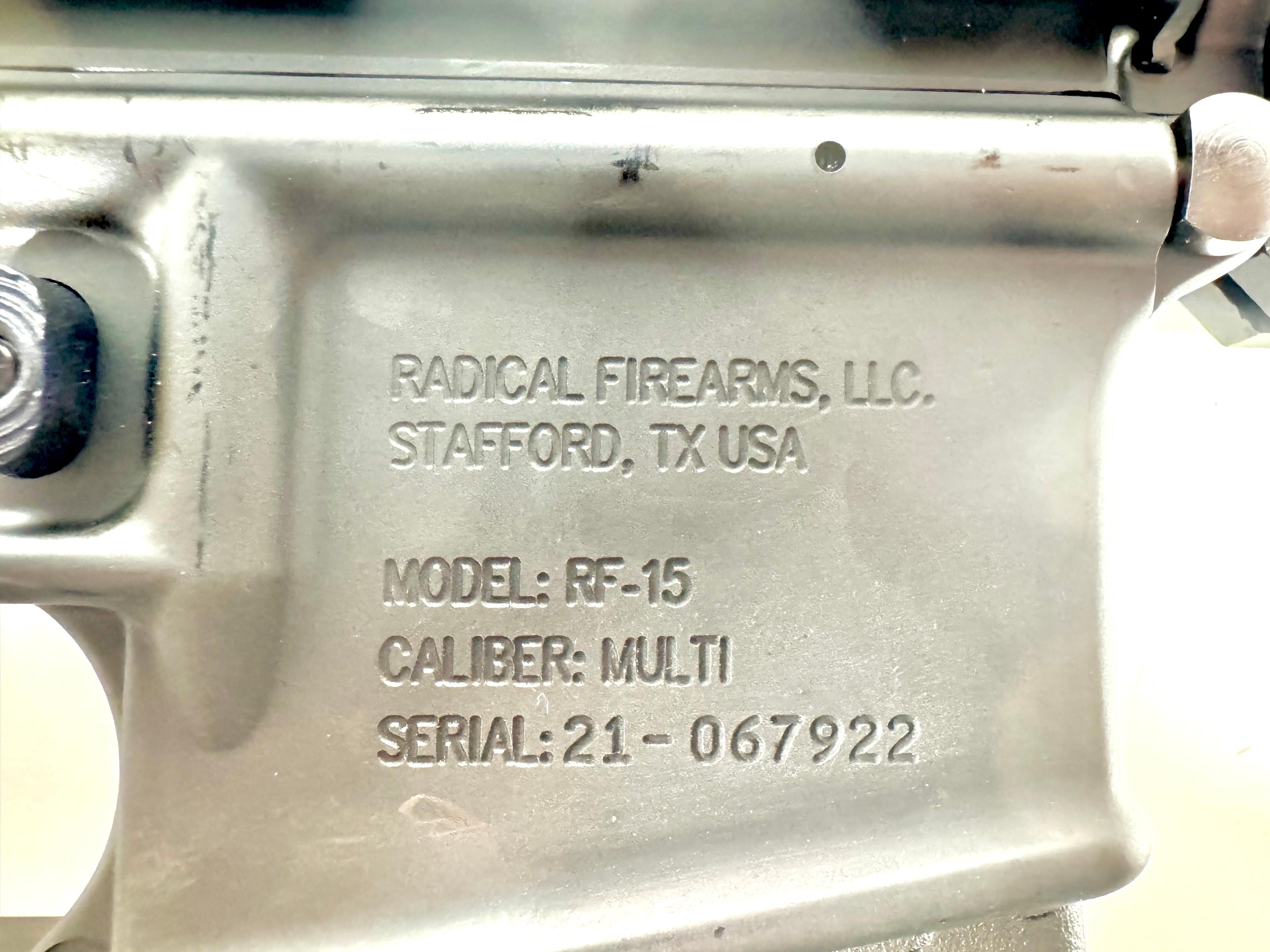 RADICAL FIREARMS RF15 5.56x45 SEMI AUTO RIFLE