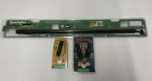 REMINGTON 870 12 GA BARREL, 3 NEW CHOKE TUBES