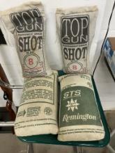 4 - 25 POUND BAGS LEAD SHOT