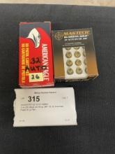 ASSORTED 32 AUTO AMMO