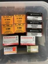 ASSORTED 9mm AMMO