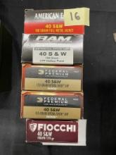 ASSORTED 40 S&W AMMO