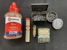ASSORTED BB'S & PELLETS