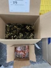 1300 PCS.  9MM BRASS + 523 BULLETS