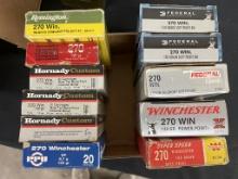 ASSORTED 270 WIN AMMO