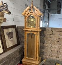 HANDCRAFTED GRANDFATHER CLOCK - PICK UP ONLY