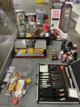 ASSORTED GUN CLEANING SUPPLIES
