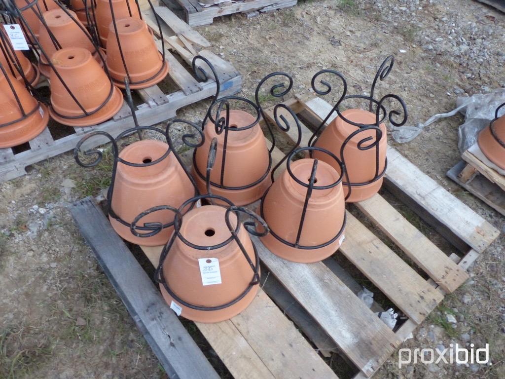 5 POTS & STANDS