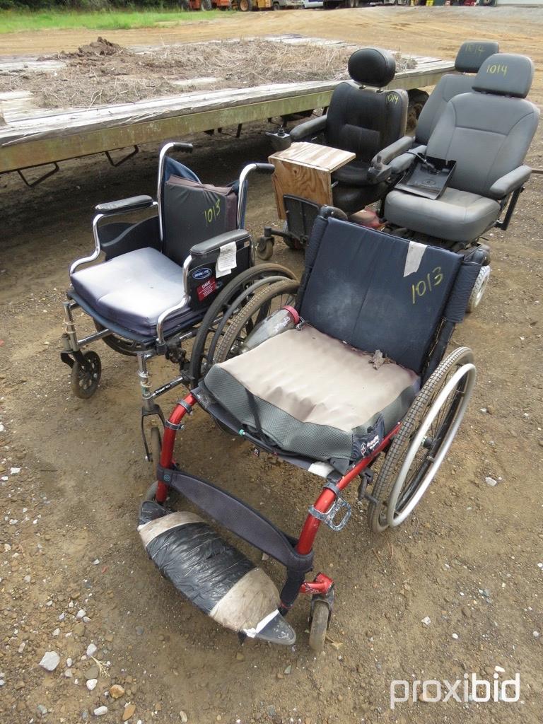 2 WHEELCHAIRS