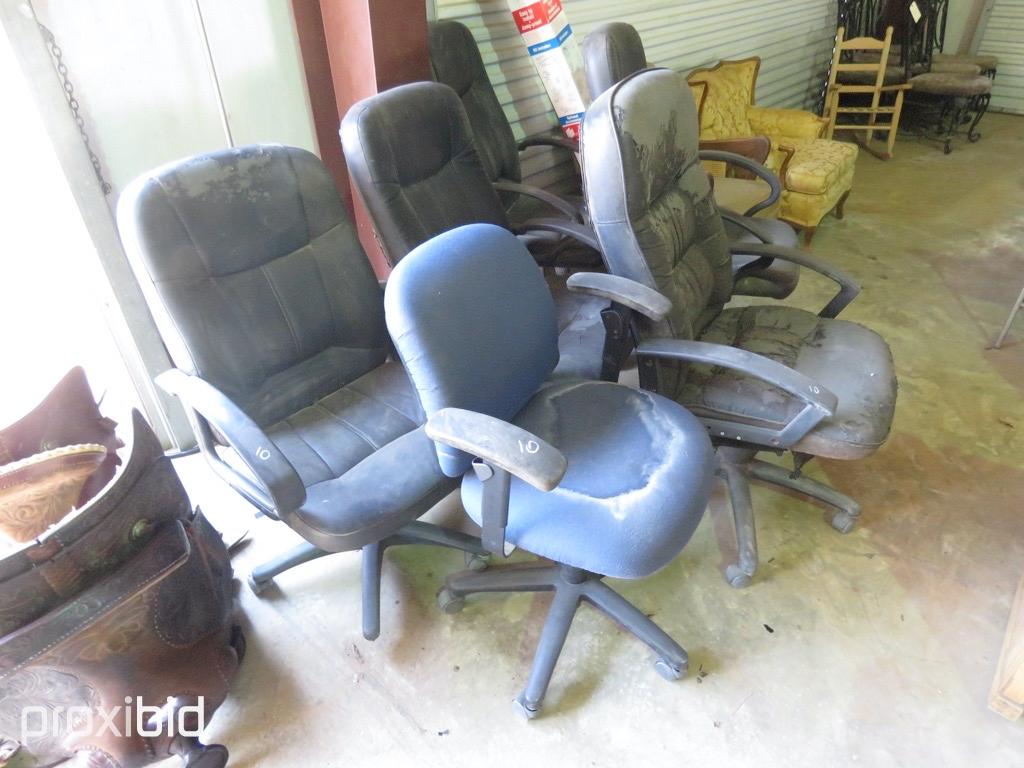 6 OFFICE CHAIRS