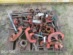 PALLET FULL OF RITGID PIPE CUTTERS