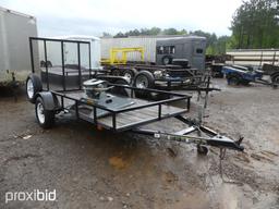 BUMPER PULL TRAILER W/RAMP